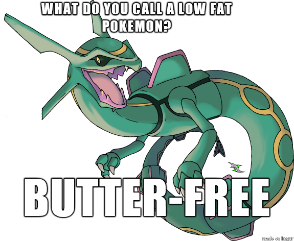 Lame Joke Rayquaza - Rayquaza Meme (575x472)