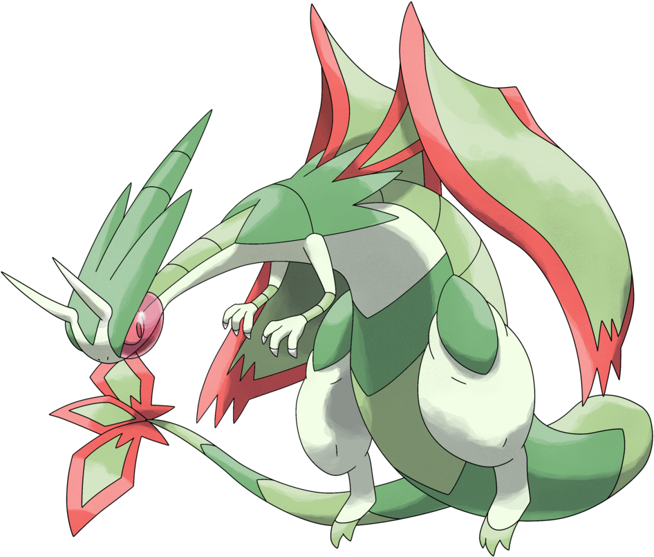 Awesome Fake Mega Flygon - Level Does Yanma Evolve (966x827)