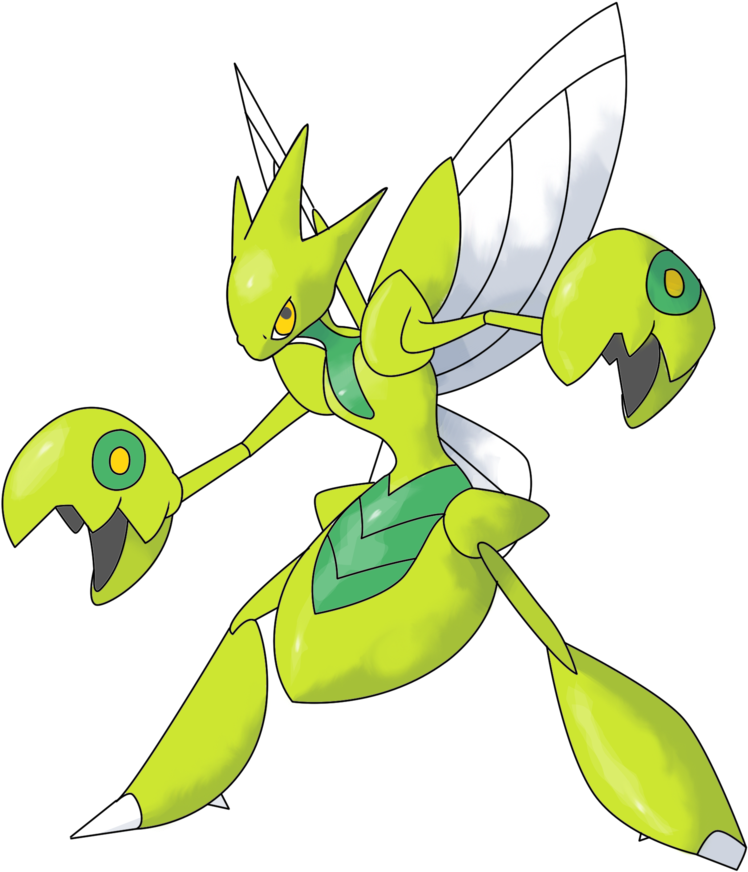Lime Fucking Green - Scizor (900x914)
