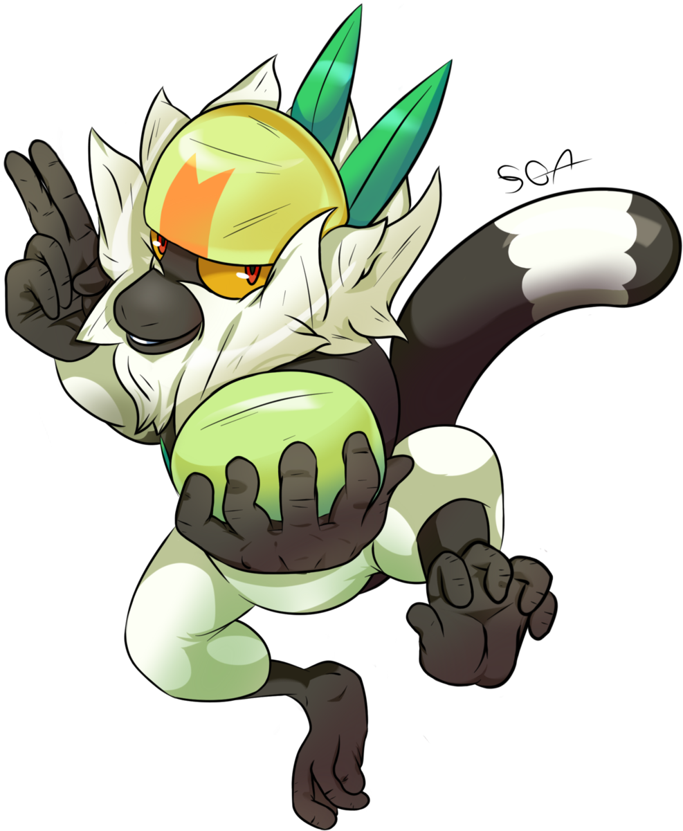 Passimian By Sushioveraura - Passimian Pokemon (1024x1211)