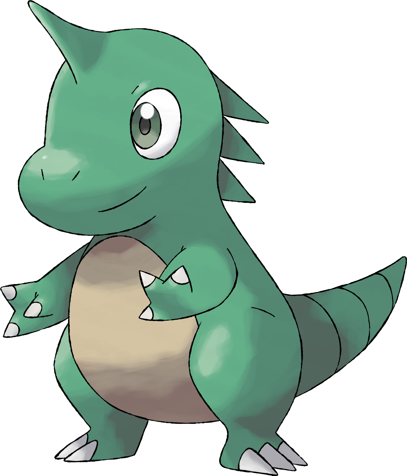 Krokling - Green Dinosaur Pokemon (2000x2000)