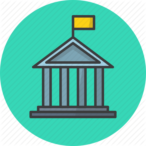 Museum Clipart College Building - Government Office Building Icon (512x512)