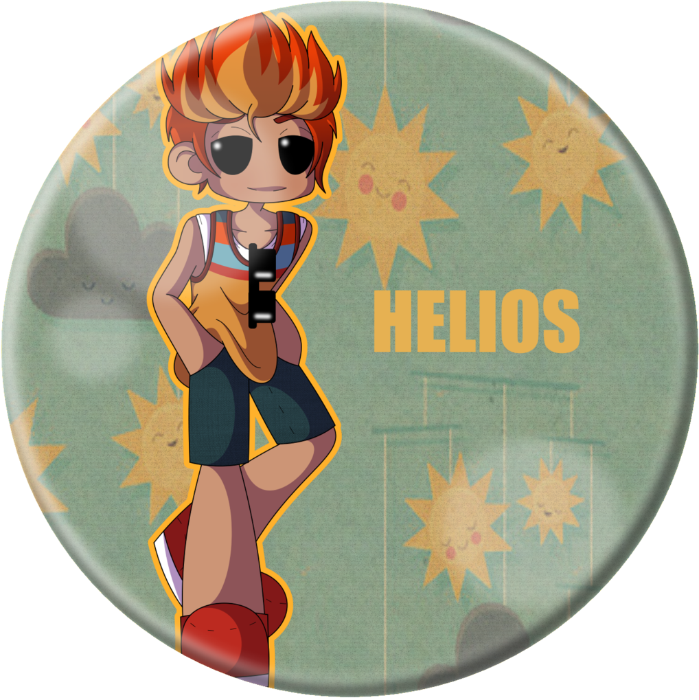 Chibi Helios By Cazuuki Chibi Helios By Cazuuki - Helios Greek God Chibi (1024x1024)