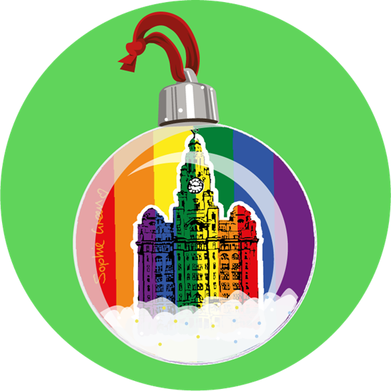 Picture Of Royal Liver Building Rainbow Decoration - Royal Liver Building (550x550)