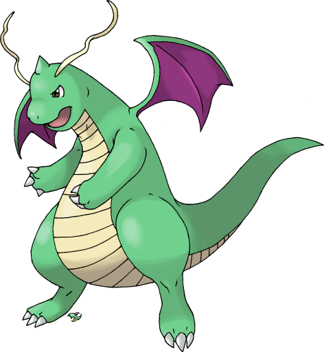 Pokemon Dragonite Shiny (472x513)