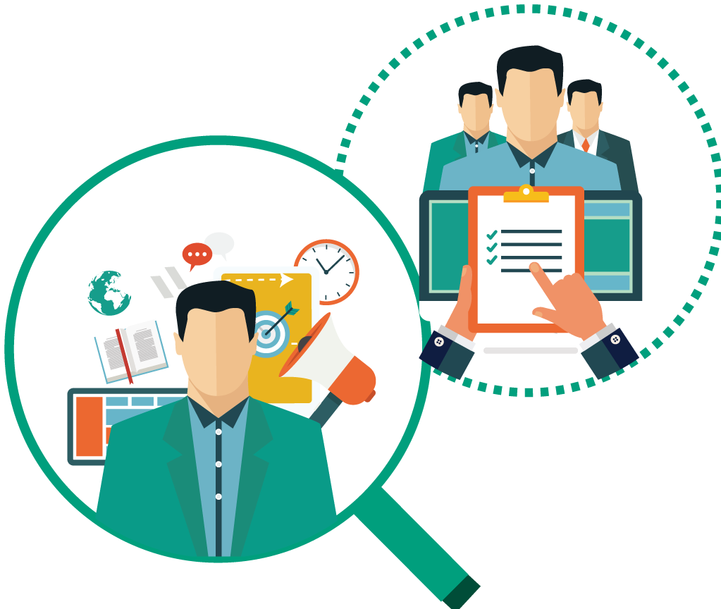 Login With Facebook Login With Linkedin - Job Consulting Png (1023x864)