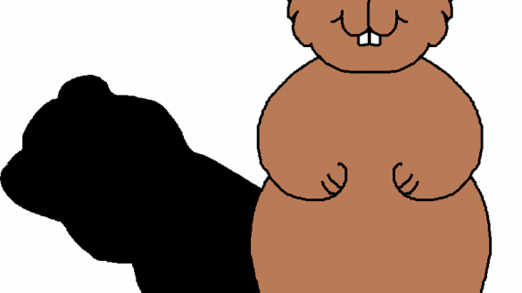 Nice Groundhog Pictures Free Clipart Download Clip - Groundhog (585x329)