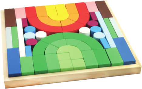 Wooden Building Block Large 62 Blocks - Lawn Game (500x304)