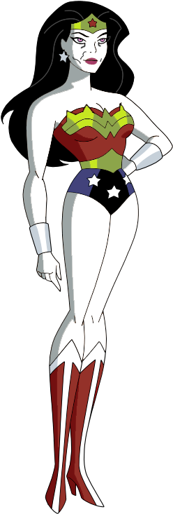 Bizarra By Axel-droga - Wonder Woman Cartoon Drawing (400x800)