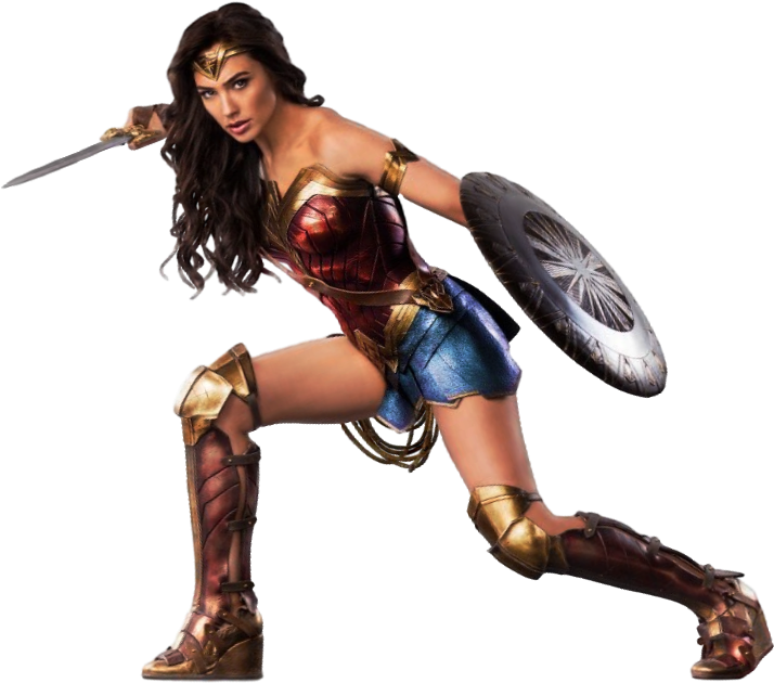 Warrior Pose - Justice League Stills Wonder Woman (730x633)
