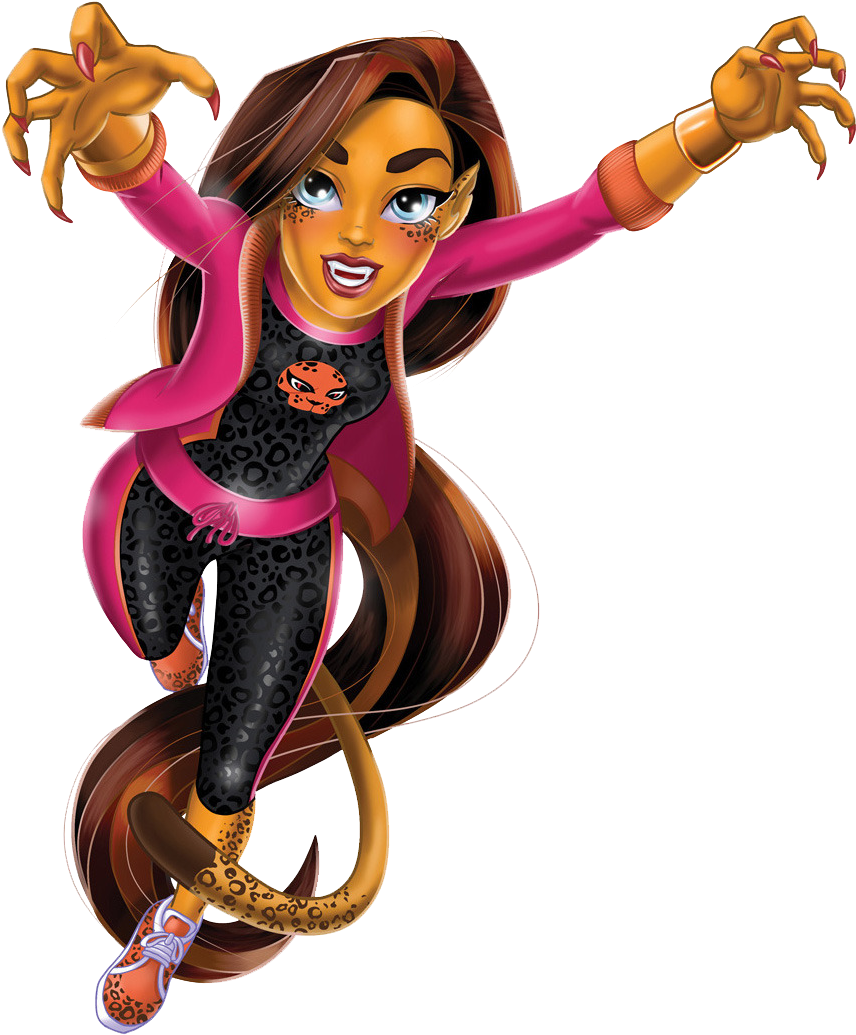 Cheetah Basic Dc Super Hero Girls Super Hero Girls - Dc Superhero Girls Cheetah (870x1040)