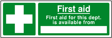 First Aid Department Sign - First Aid Room (480x480)