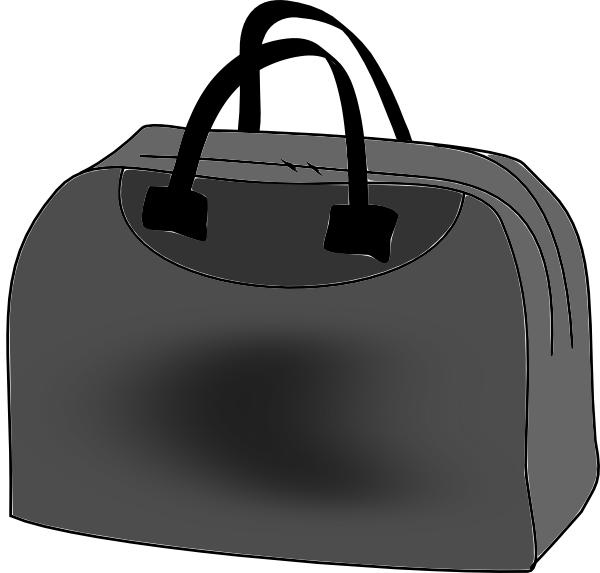 Leather Bag Illustrations And Clipart - Handbag (600x573)