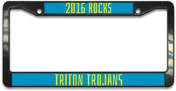 Triton Plastic License Plate Frame - Plastic (350x350)