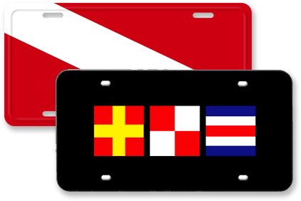 Nautical License Plates - Colorfulness (477x355)