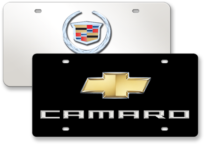 Auto Brand License Plates - Angel Stadium Of Anaheim (477x355)