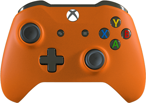 Sharq One Orange - Volcano Shadow Controller Gif (550x386)