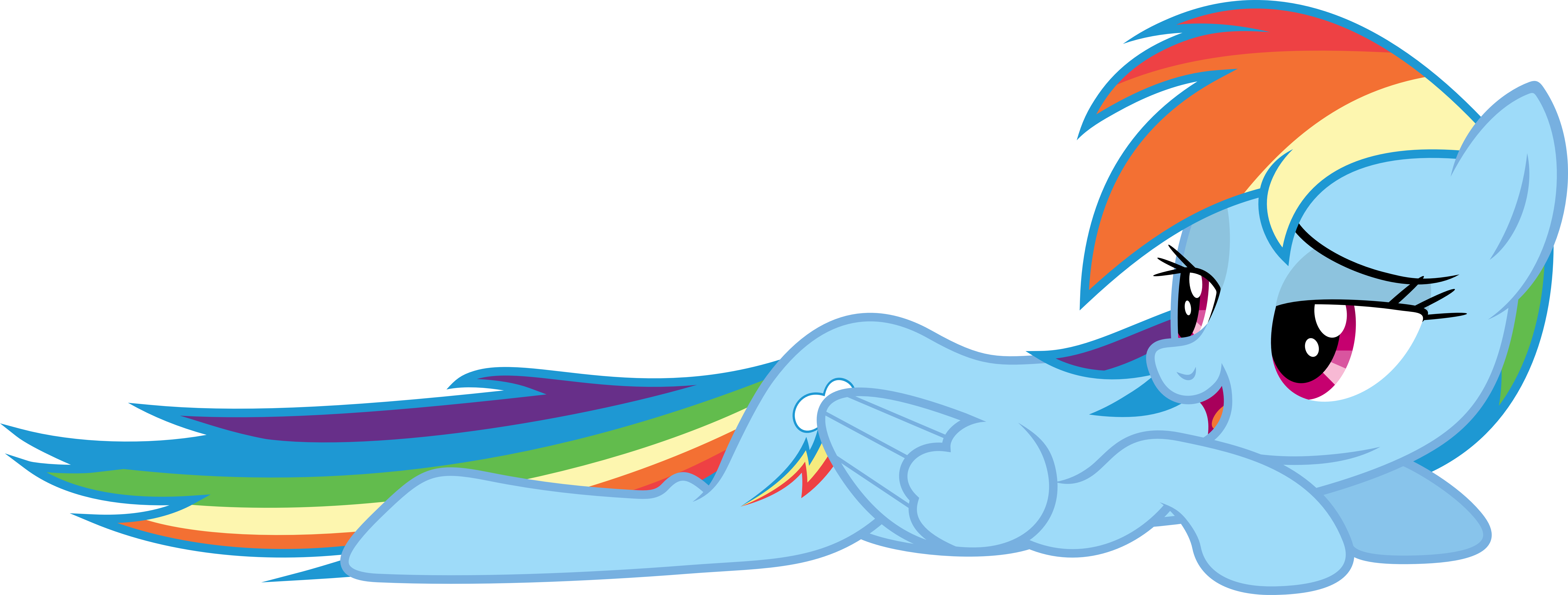 Rainbow Dash Pony Rarity Applejack Mammal Vertebrate - Mlp Rainbow Dash Sexy (7901x3000)
