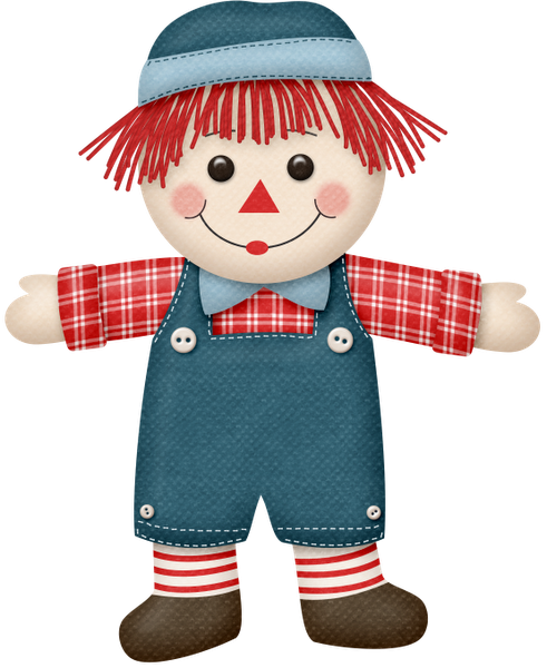 Imagenes Country * Raggedy Ann - Alphabet (491x600)