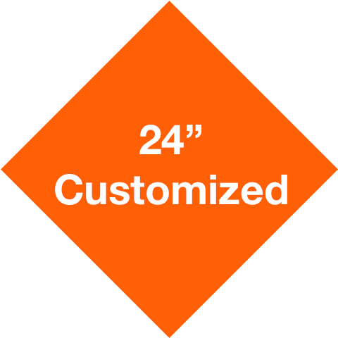 24" Orange Diamond - Edhec Business School (700x500)