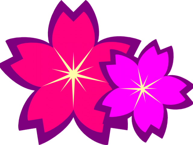 Purple Flower Clipart Purple Plant - Blue Flowers Icon (640x480)