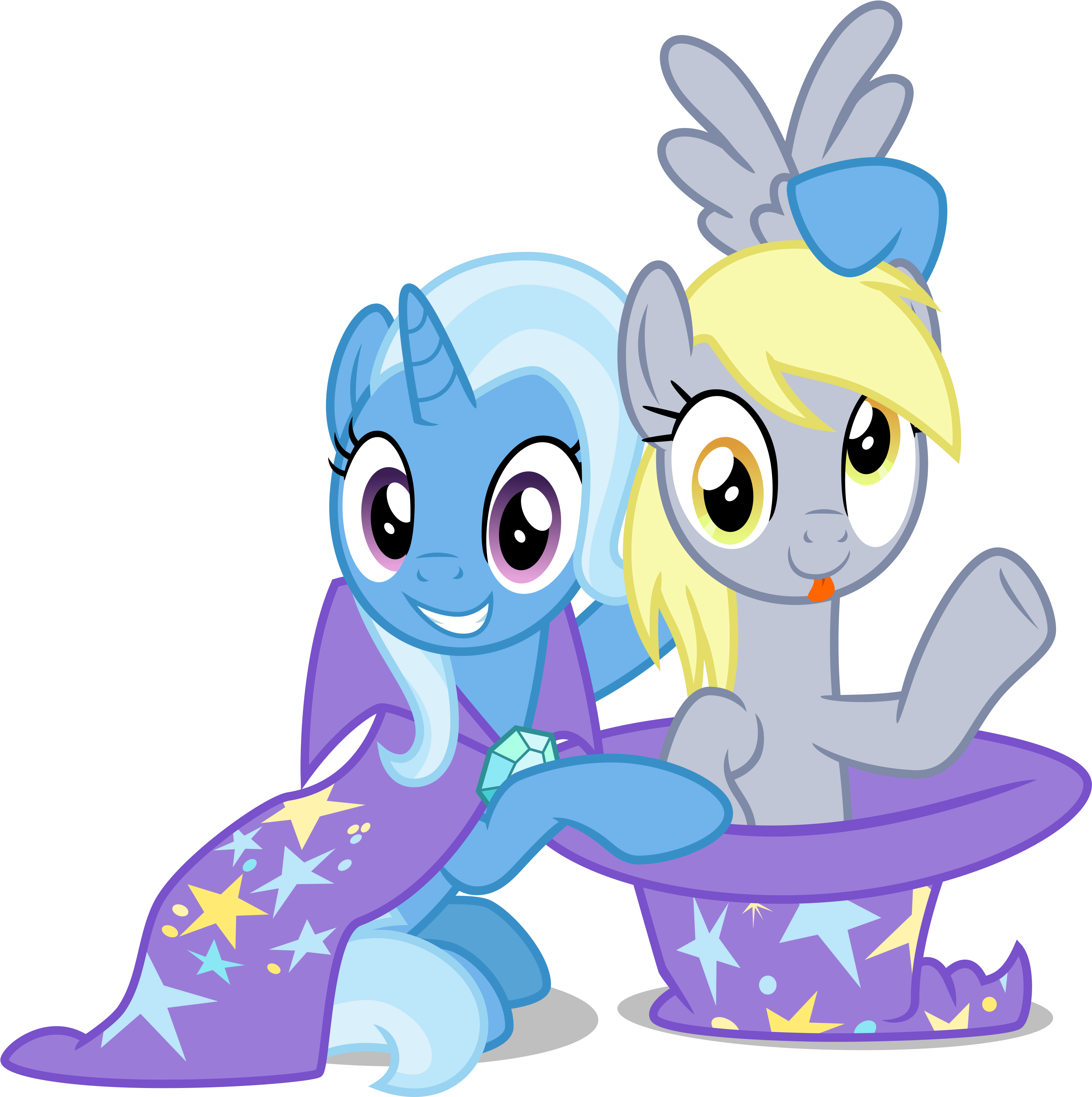 Cheezedoodle96 A Derped-up Magic Trick By Cheezedoodle96 - My Little Pony: Friendship Is Magic (3200x3200)