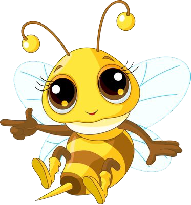 The Land Of Bees - Angry Bee (373x401)