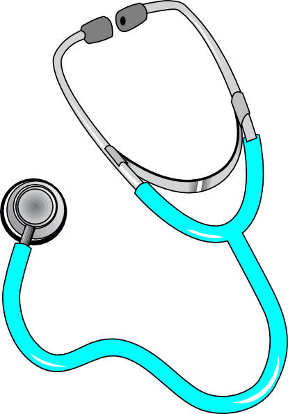 Red Stethoscope Svg Clip Arts 414 X 594 Px - Doctor Symbol Clipart (414x594)