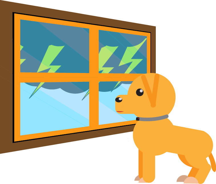 Stay At Home - Hunting Dog (757x643)