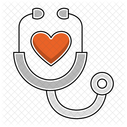 Stethoscope Icon - Heart (512x512)