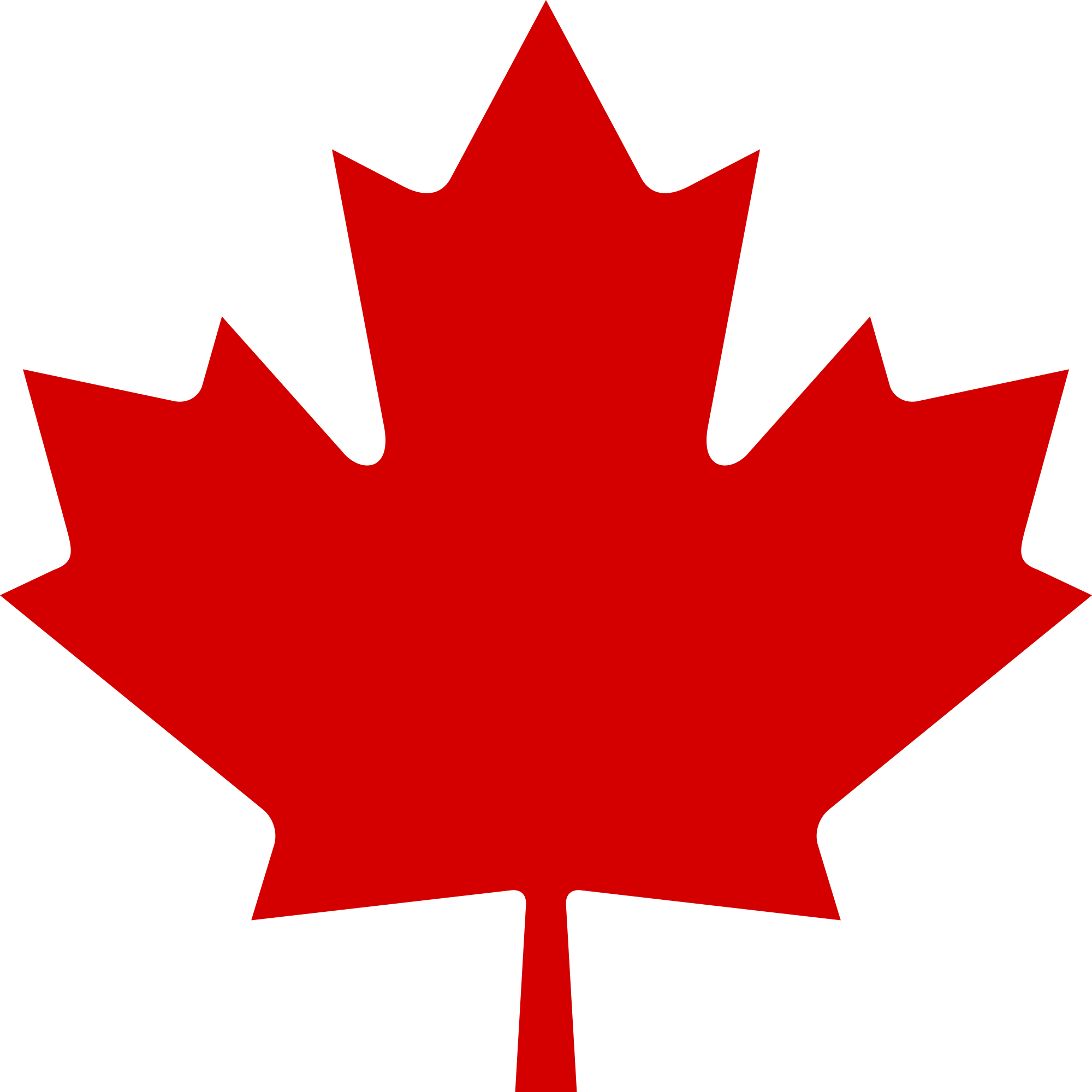 Liberal Party Of Canada - Printable Canadian Maple Leaf (2000x2000)