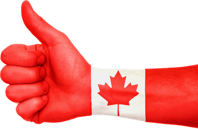 Cannabis Legalization Proponents In Canada Are Rejoicing - Canada Flag Thumbs Up (640x418)