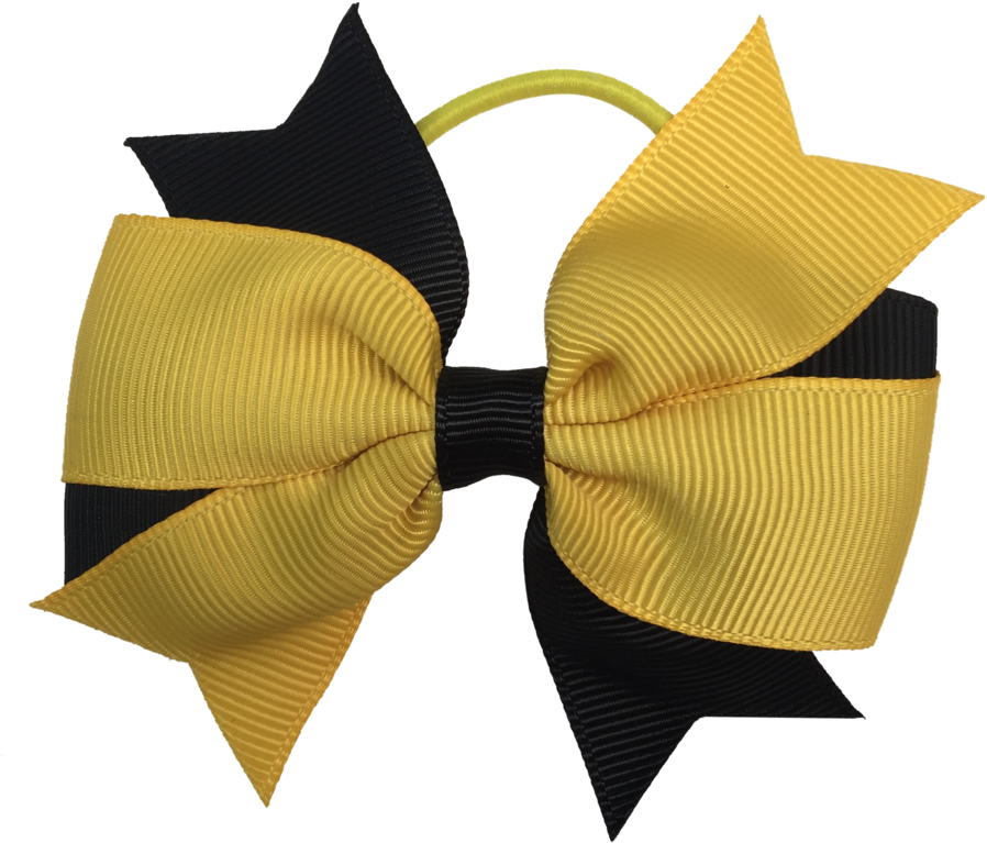 Yellow & Black Hair Accessories - Satin (1024x1024)