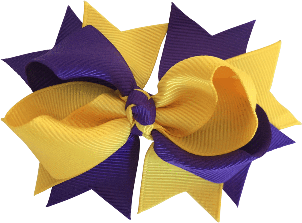 Purple & Yellow Hair Accessories - Craft (1024x1024)