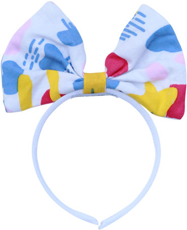 Big Bow Headband In Art Print - Headband (500x500)