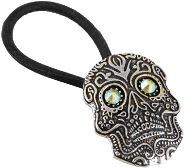 Ponytail Holder - Ponytail Holder | Hair Accessory | Sugar Skull (480x480)