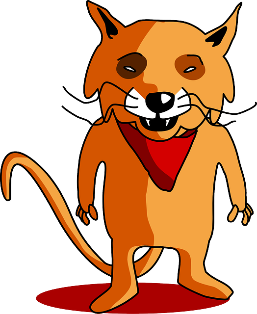 Zorro Fox, Smart, Clever, Animal, Cartoon, Zorro - Zorro Animal Cartoon (524x640)