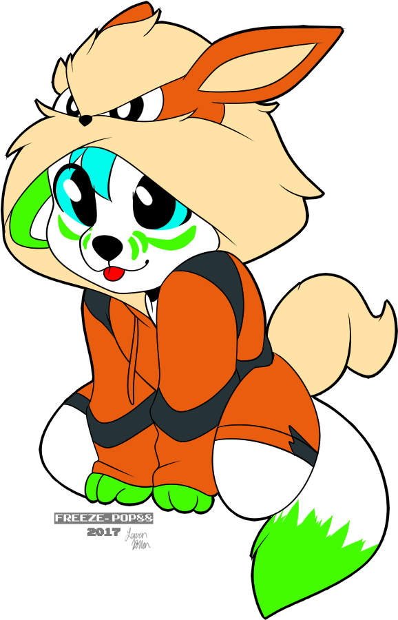 [ych Commission[ Cerberus Arcanine Hoodie - Tabor (1093x1057)