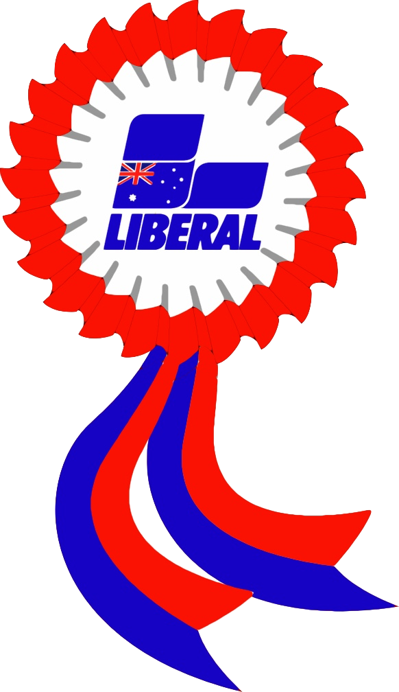 Liberal Party Of Australia Ribbon By Britannialoyalist - Motorcycle Tyre Icon (582x1008)