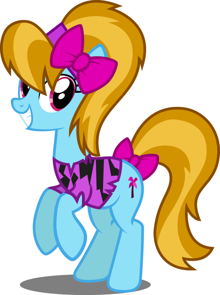 Checker-pony, Clothes, Grin, Happy, Rearing, Safe, - Mlp Surf And Turf (763x1024)