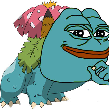 105 Kb Png - Gudeke Smug Frog Pepe Lapel Pin (420x420)