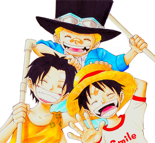 One Piece Render By Feary Bad Day - One Day One Piece (500x460)