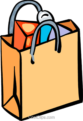 Shopping Bags Royalty Free Vector Clip Art Illustration - Shopping Bags Royalty Free Vector Clip Art Illustration (332x480)