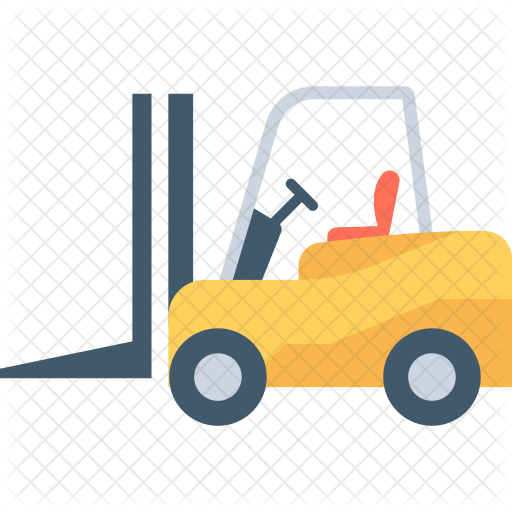 Forklift Icon - Forklift (512x512)