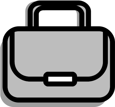 Bag - Briefcase Cartoon Png (478x512)