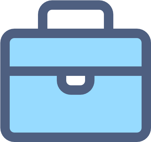 Briefcase Free Icon - Briefcase (512x512)