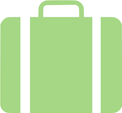 Suitcase Icon Yellow (512x512)