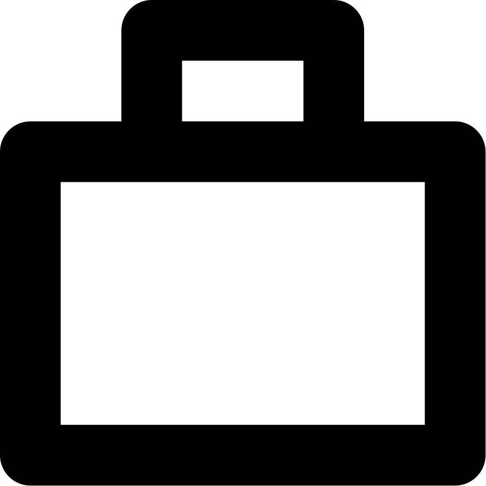 Briefcase Comments - Briefcase Outline (981x981)