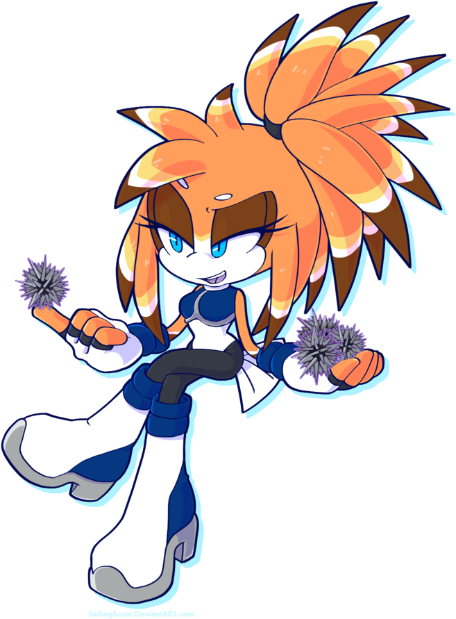 Coral The Lionfish By Sailingscum - Sonic Lion Fish (836x955)