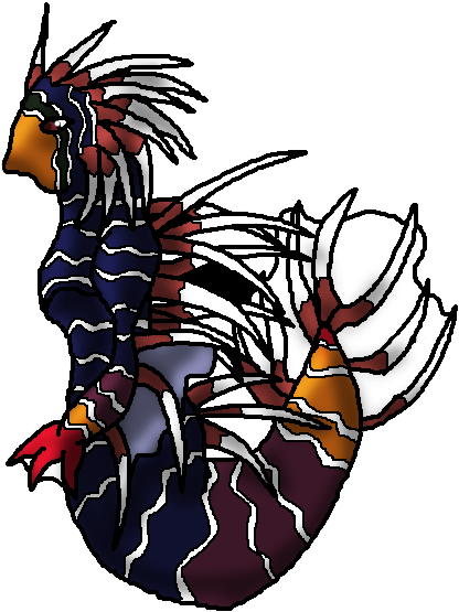 Abgal The Lionfish Man By Crimsonmewtwo - Lionfish (450x600)